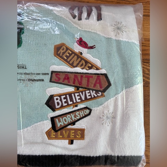 The Quacker Factory QVC Christmas Holiday Sweater - NEW - Size 3X - Picture 6 of 6